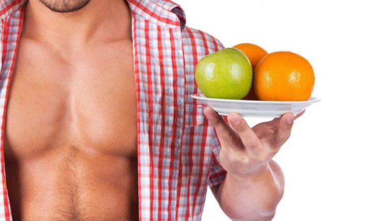 Vitamins in fruits for male potency
