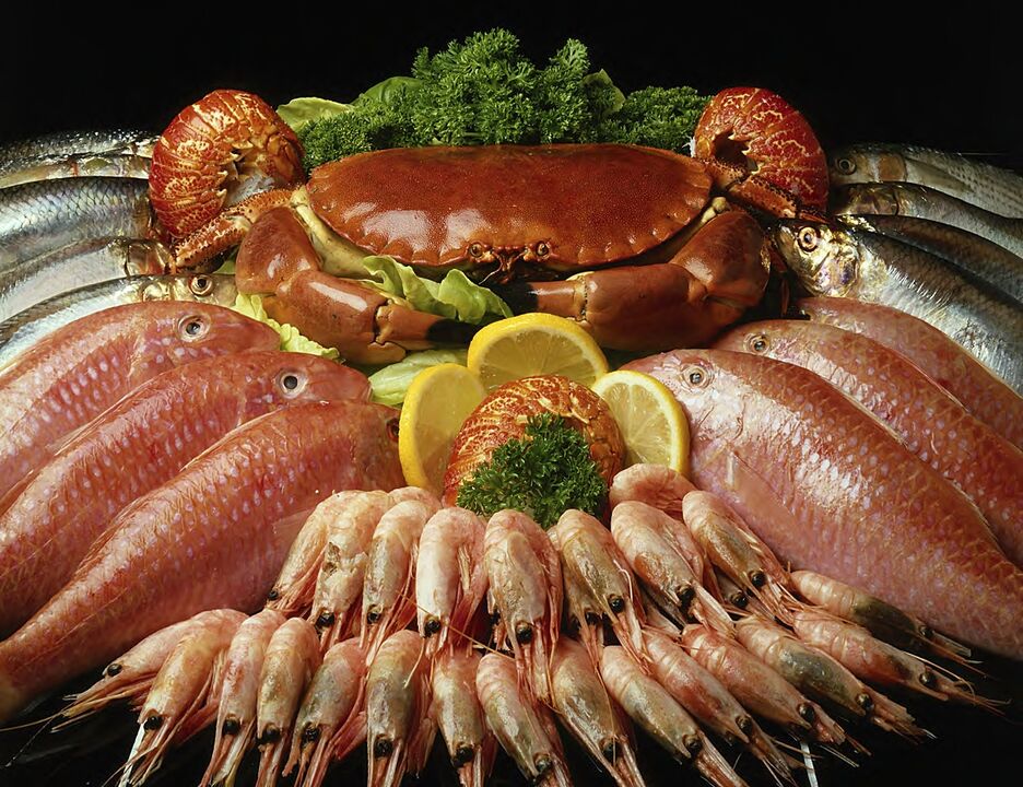 Seafood is a storehouse of vitamins to increase male potency