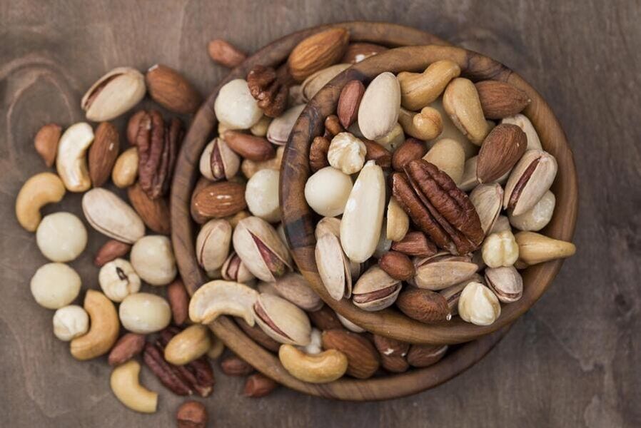 Nuts are a storehouse of potent-boosting vitamins