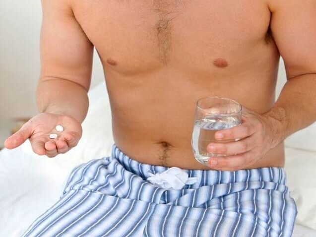 Men take vitamins for erectile dysfunction